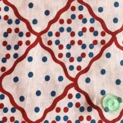 ヴィンテージフィードサック 1/8サイズ F112