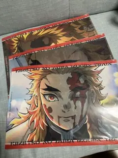 鬼滅の刃　煉獄杏寿郎　ランチョンマットケース3種