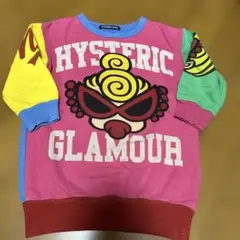 HYSTERIC GLAMOUR カラフルトレーナー 100cm