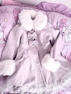 LIZLISA バックティアードリボンコート