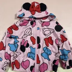 ミニーマウス柄 パーカー 100cm