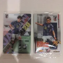 久保建英　堂安律　サッカーウエハース