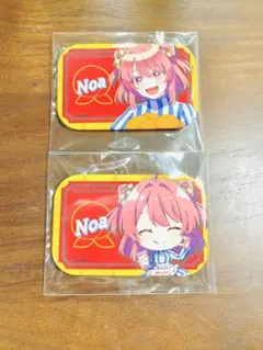 カラフルピーチ のあ ウェンディーズ　缶バッジ　2個セット