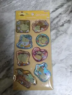 サンリオ　ポムポムプリン　ウォーターシール