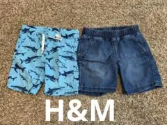H&M 短パン2枚セット