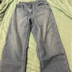 ユニクロ　ワイドフィットジーンズ160cm