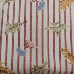 KOKKA 恐竜プリント 綿生地