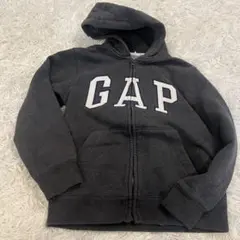 Y2K Old GAP ギャップ ジップ パーカー 平成 グレー　タイト