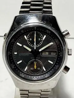 CTIZEN チャレンジタイマー　グレー縦2つ目　70年代ビンテージ　8110