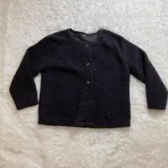 しまむら CLOSSHI ブラック Uネック カーディガン 新品同様