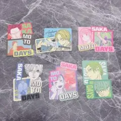 SAKAMOTO DAYS ダイカットステッカーコレクション 第1弾 6点セット