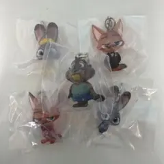 ズートピアのめじるしアクセサリー5種セット