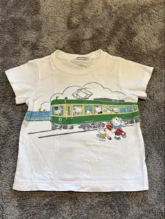 ファミリア　おはなしTシャツ　120 100 兄弟お揃い　江ノ電コラボ　限定 ファミリア おはなしTシャツ 120 100 兄弟お揃い 江ノ電コラボ