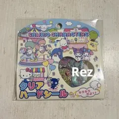 サンリオキャラクターズ　クリアハードシール　おはじきシール