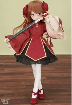ボークス MDD DDP 銀朱シノワズリ・ミニ　チャイナ服　洋服　アウトフィット
