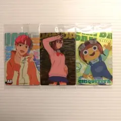 ダンダダンウエハースカード3枚セット