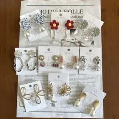 ハンドメイドピアスまとめ売り② 10点セット1個120円