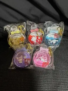 サンリオキャラクターズ オイルマスコットキーチェーン 5種コンプです。のサムネイル