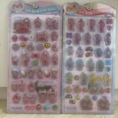 【国内正規品✨】モンチッチ　うるちゅるポップシール 2枚セット