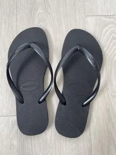 Havaianas ビーチサンダル ブラック 33-34のサムネイル