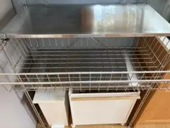 無印良品 ステンレスユニットシェルフ ワイド 中のサムネイル