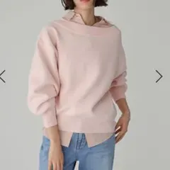 BABYLONE スウェットライクニットプルオーバーのサムネイル