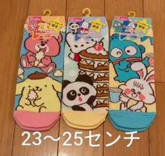 산리오 スイマー ハンギョドン 폼폼푸린 ドンキ 靴下 23〜25cm