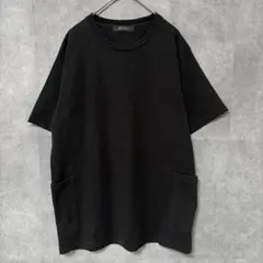 ち*】様 ナノユニバース tシャツ 半袖 黒 無地 ポケット 綿 M 男女兼用