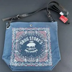 drug store's バンダナ柄 ショルダーバッグ