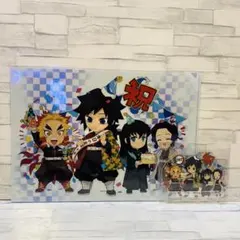 鬼滅の刃 冨岡義勇 誕生祭2021①アクリルスタンド ②A4クリアファイル