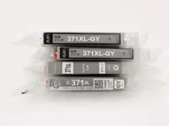 キャノンプリンター互換インク 371XL GY グレー 4本セットのサムネイル