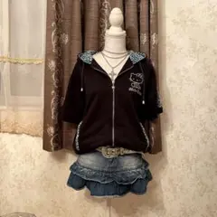 y2k 00s❤︎ ハローキティ　パーカーのサムネイル