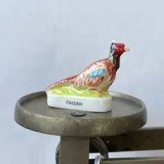 アンティーク 陶器製 鳥の置物 フィギュリン - メルカリ