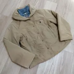 ファミリア fdash ベージュ 中綿コート 130サイズ