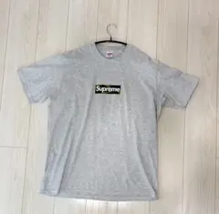 supreme boxlogo Tee カモ L グレー Tシャツ