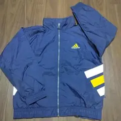 adidas ネイビー ウィンドブレーカー 90s