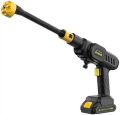 高圧洗浄機 コードレス 充電式 強力噴射 6in1ノズル 自吸式 大掃除 洗車