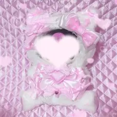 おすわり ぬい服 ブラック ホワイト ちびぐるみ 着ぐるみ 猫 12cm