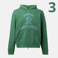 Simply Complicated ZIP HOODIE DK.GRAY - メルカリ