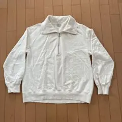 GREEN LABEL RELAXINGレディース　ハーフジップ　スウェットのサムネイル