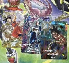 孫悟空　ベジータ　バーダック　GDR プロモ　ドラゴンボール ダイバーズ
