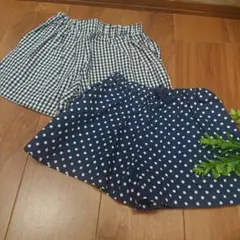 【UNIQLO】 ハーフパンツ 2枚セット 110