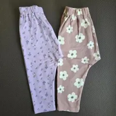 １～２回着用・美品★GU/ジーユー★サマナルパンツ 2枚セット 90㎝ 送料込