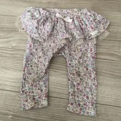 haruulala 花柄フリル付きパンツ 70から80cm