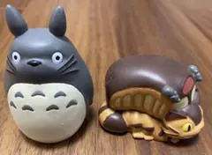 【新品、未使用】トトロとネコバス 指人形セット　ジブリ