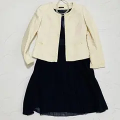 UNTITLED プリーツワンピース　a.v.v ジャケット セット 卒入学式