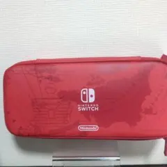 Nintendo Switch キャリングケース マリオレッド　シール付き