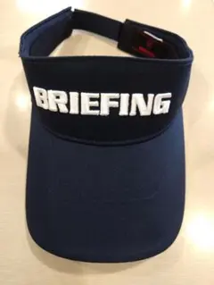 【コンペ景品に】BRIEFING ゴルフ バイザー ネイビーのサムネイル