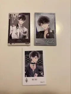 DIABOLIKLOVERS ディアラバ　無神ルキ　ポラカード 3枚セット