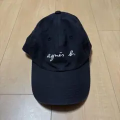 アニエスベー　キャップ　無地　刺繍　即購入○